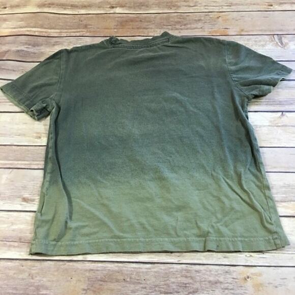 Skiptooth Boys Shirt Size 4 5 Small Eagle Applique Faded Navy Spray Tee T-Shirt - Picture 3 of 4